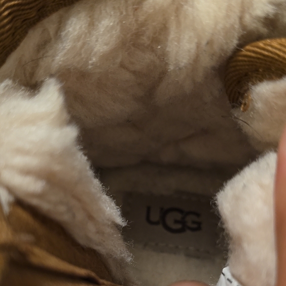 UGG Neumal II Chukka Tan Suede Toddler Boots sz 8 - Picture 8 of 10